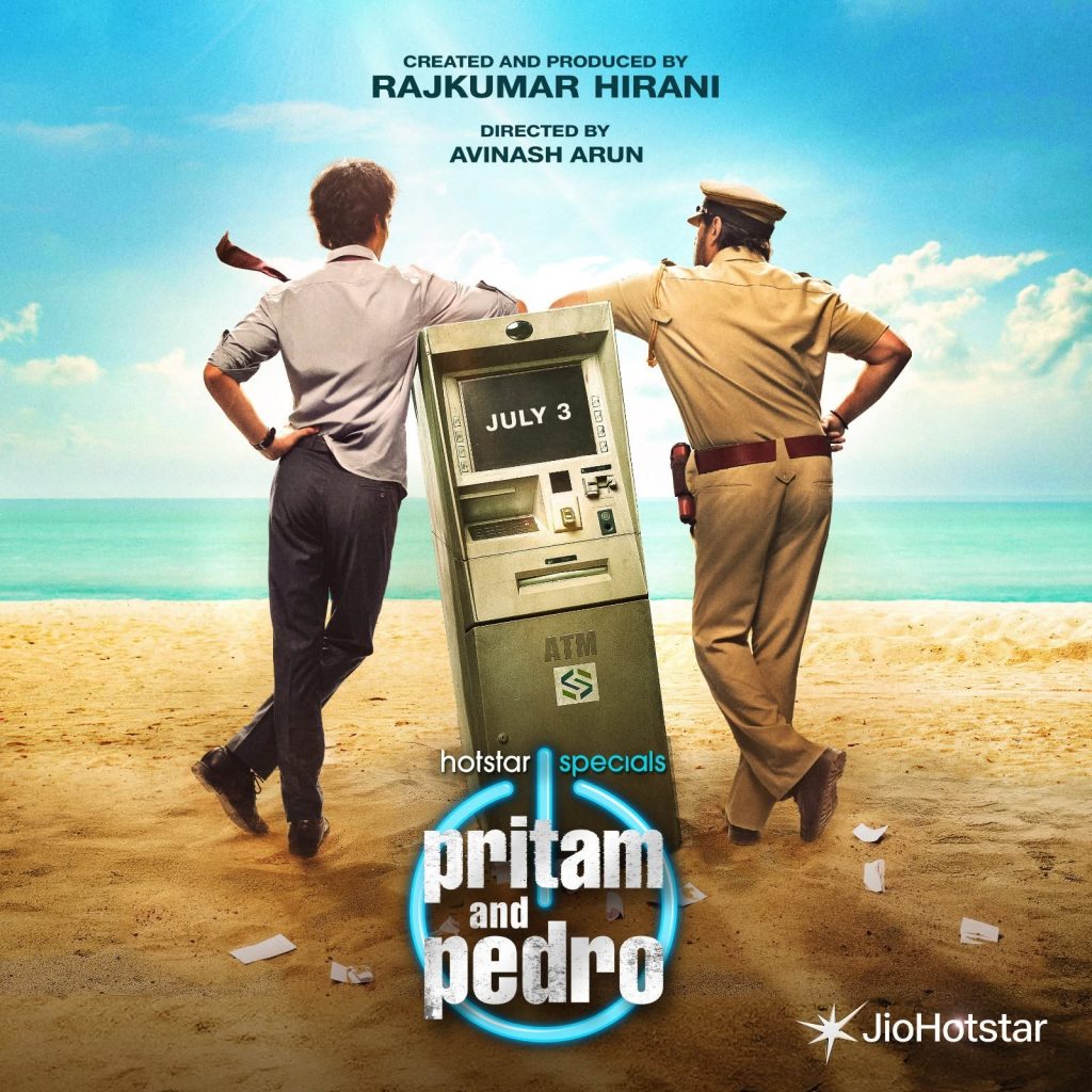 JioHotstar & Rajkumar Hirani Present ‘Pritam and Pedro’, Premiering on July 3.